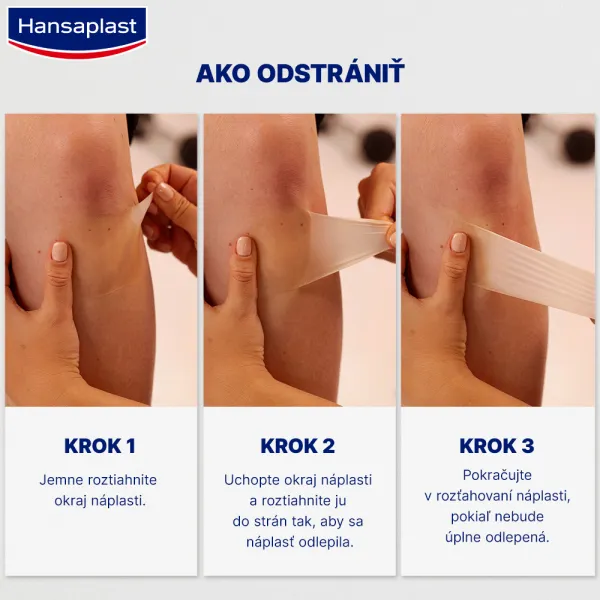 Hansaplast Hydrokoloidná náplasť Second Skin