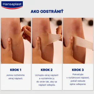 Hansaplast Hydrokoloidná náplasť Second Skin