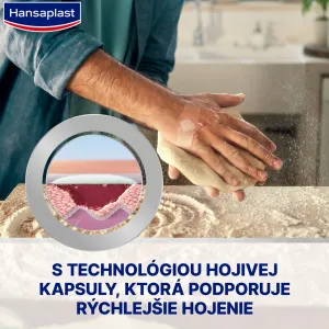 Hansaplast Hydrokoloidná náplasť Second Skin