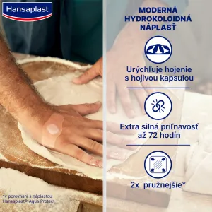 Hansaplast Hydrokoloidná náplasť Second Skin