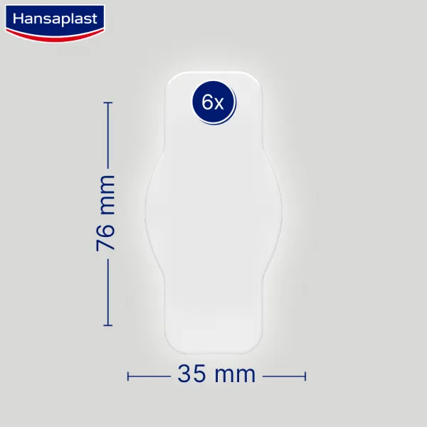 Hansaplast Hydrokoloidná náplasť Second Skin