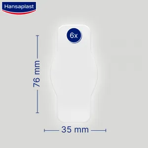 Hansaplast Hydrokoloidná náplasť Second Skin