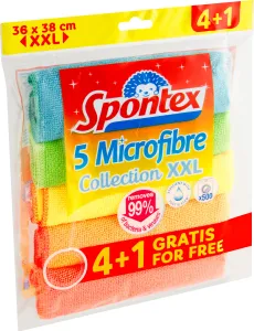 Spontex Microfibre Eco XXL 4+1