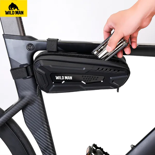 Wild Man M40 cyklistická taška 1.5L, čierna