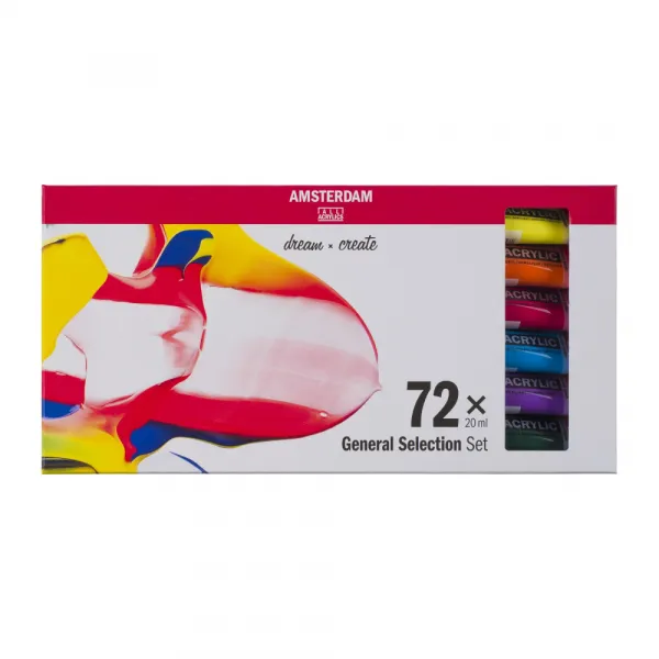Amsterdam Standard Series Akrylové farby 72x20ml-Amsterdam