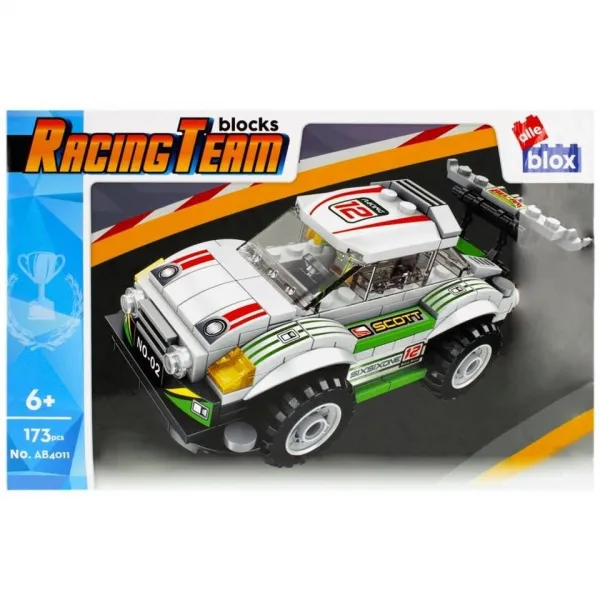CreativeToys Stavebnica - závodné auto