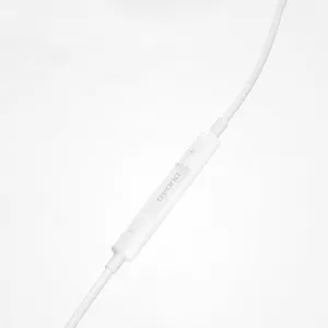 Dudao X14ProL slúchadlá do uší Lightning, biele (X14PROL-W1)