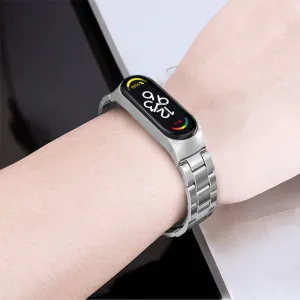 Tech-Protect Stainless remienok na Xiaomi Mi Band 7, rose gold