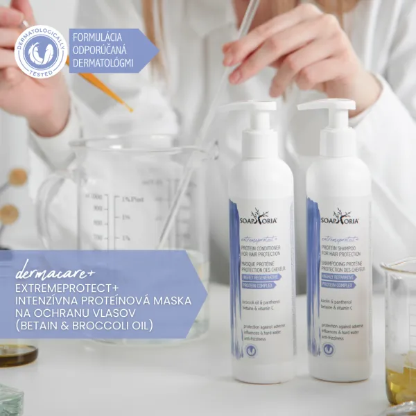 Soaphoria Dermacare+ proteínová maska na ochranu vlasov