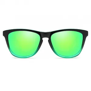 DUBERY Mayfield 6 slnečné okuliare, Black & Green / Green (GDB014C06)