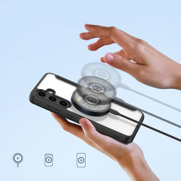 Dux Ducis Skin X knižkové puzdro na Samsung Galaxy S24 Plus, čierne