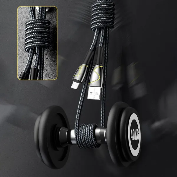 Joyroom Fast Charging kábel USB / USB-C 3A 2m, čierny (S-1230K6)