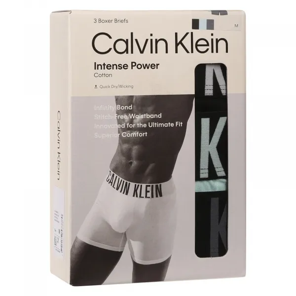 3PACK pánske boxerky Calvin Klein viacfarebné (NB3609A-ZDB) L, trenky