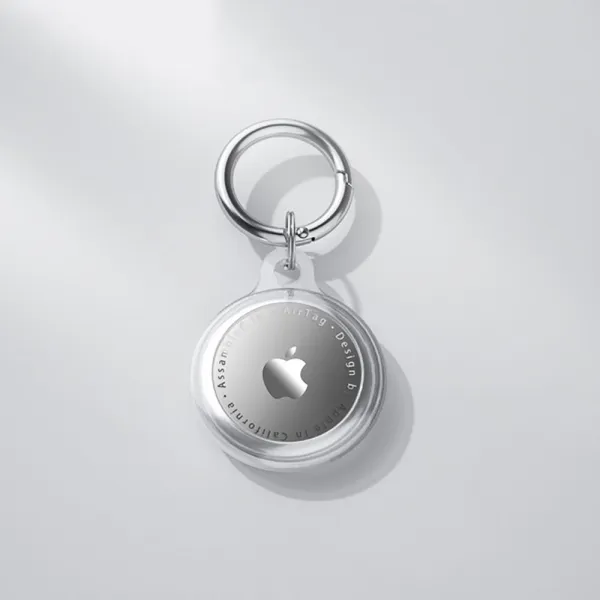 Tech-Protect Icon silikónový kryt na Apple AirTag, priesvitný