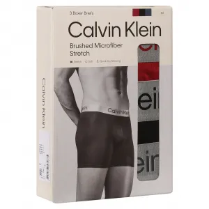 3PACK pánske boxerky Calvin Klein viacfarebné (NB4124-0GU) S, trenky