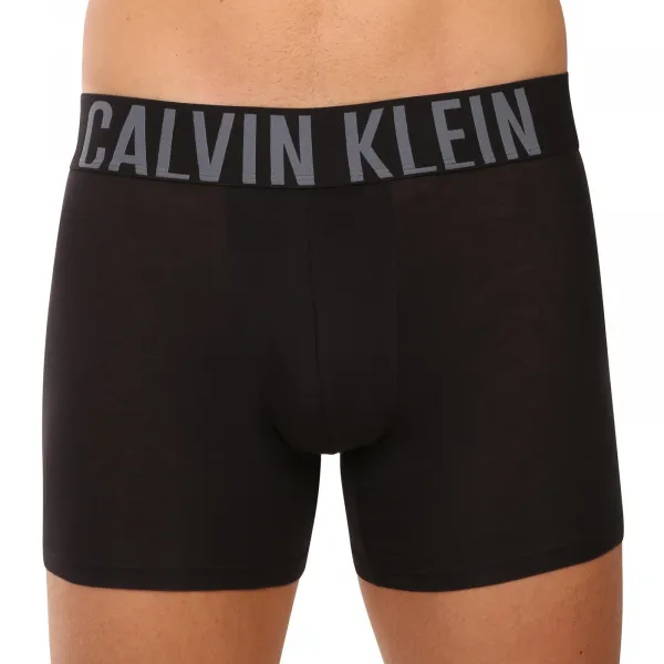 3PACK pánske boxerky Calvin Klein čierne (NB3609A-ZDM) M, trenky