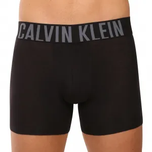 3PACK pánske boxerky Calvin Klein čierne (NB3609A-ZDM) M, trenky