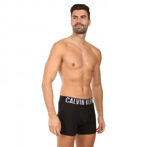 3PACK pánske boxerky Calvin Klein čierne (NB3609A-ZDM) M, trenky