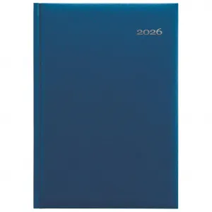 GRASPO Diár Kronos denný A5 14,8 x 21 cm modrý 2026