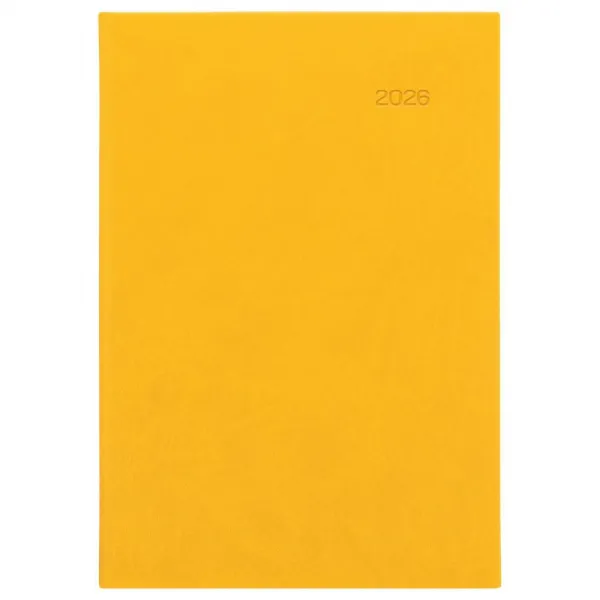 Diár Viva denný A5 14,8 x 21 cm žltý 2026