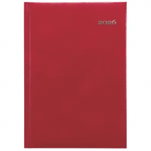 GRASPO Diár Kronos denný A5 14,8 x 21 cm červený 2026