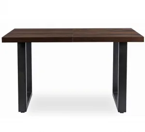JAKS Rozkladací stôl 130 - 230 cm orech Tomas čierny