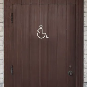 Drevený piktogram - Invalid