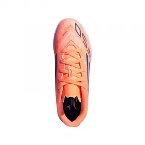 Chlapčenské futbalové kopačky halové ADIDAS F50 Club Jr IC beam orange lucid blue cloud white