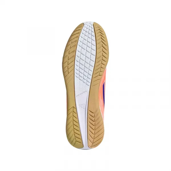 Chlapčenské futbalové kopačky halové ADIDAS F50 Club Jr IC beam orange lucid blue cloud white