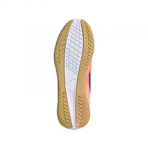 Chlapčenské futbalové kopačky halové ADIDAS F50 Club Jr IC beam orange lucid blue cloud white