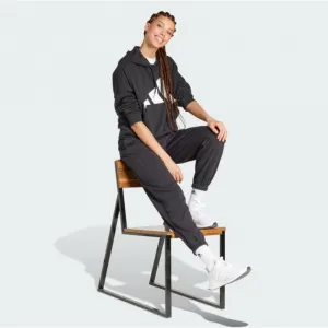 Dámska mikina s kapucňou ADIDAS W BL FT HD BLACK WHITE