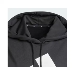 Dámska mikina s kapucňou ADIDAS W BL FT HD BLACK WHITE