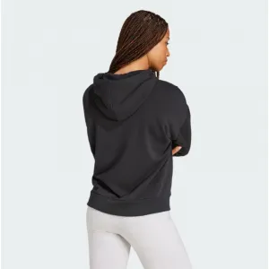 Dámska mikina s kapucňou ADIDAS W SL FT HD BLACK WHITE