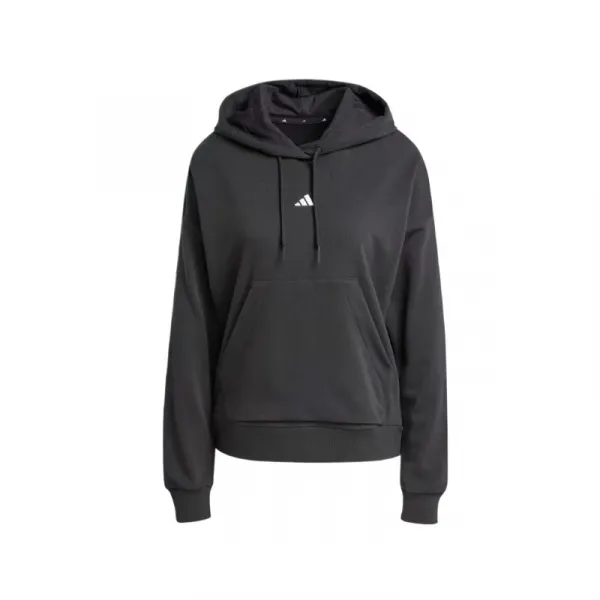 Dámska mikina s kapucňou ADIDAS W SL FT HD BLACK WHITE