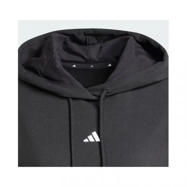 Dámska mikina s kapucňou ADIDAS W SL FT HD BLACK WHITE
