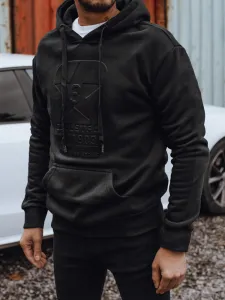 Trendy mikina pre mužov - čierna