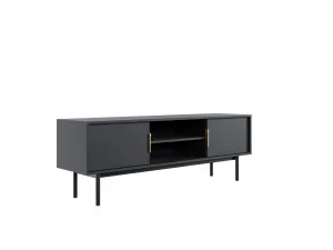 Vivaldi TV stolík Viva 154 cm čierny