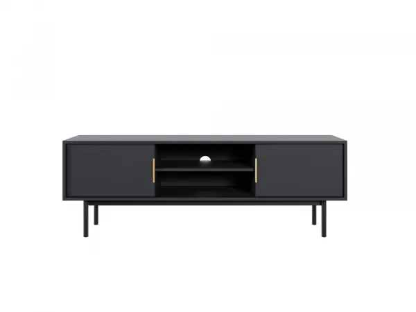 Vivaldi TV stolík Viva 154 cm čierny