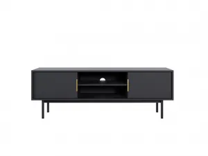 Vivaldi TV stolík Viva 154 cm čierny