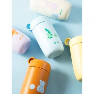 Equa Kids fľaša na vodu z nehrdzavejúcej ocele Rabbit 400 ml
