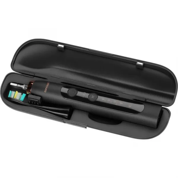 Concept Perfect Smile ZK7011 sonická elektrická zubná kefka s puzdrom Black 1 ks