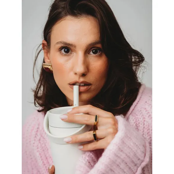 Equa Carry Cup antikorový hrnček termo Sand 600 ml