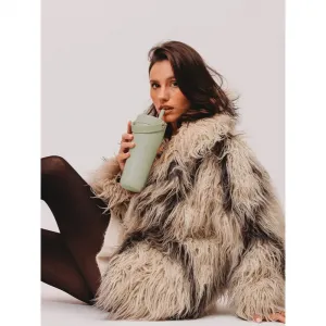 Equa Carry Cup antikorový hrnček termo Matcha 600 ml