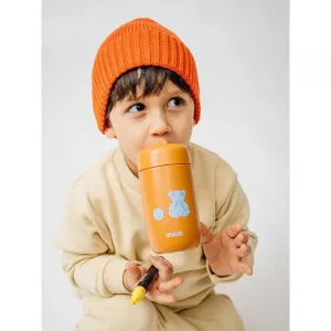 Equa Kids fľaša na vodu z nehrdzavejúcej ocele Teddy Bear 400 ml