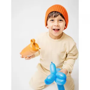 Equa Kids fľaša na vodu z nehrdzavejúcej ocele Teddy Bear 400 ml