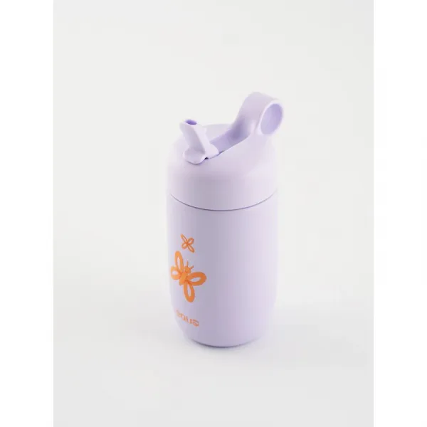 Equa Kids fľaša na vodu z nehrdzavejúcej ocele Butterfly 400 ml