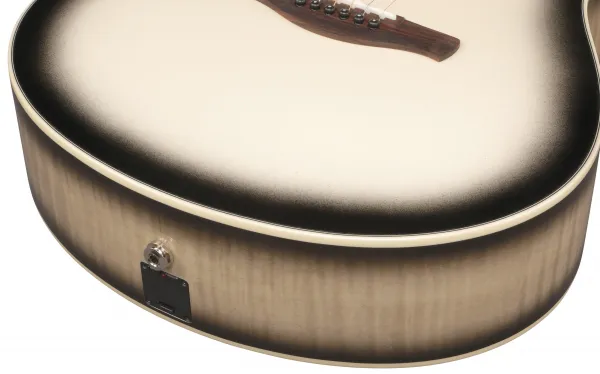 Ibanez AAM370M1CE Transparent Panda