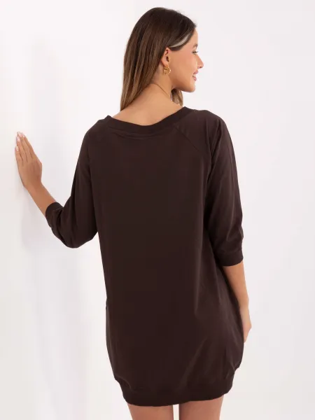 Dress-RV-SK-7203.35P-dark brown