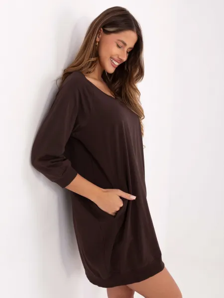 Dress-RV-SK-7203.35P-dark brown