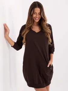 Dress-RV-SK-7203.35P-dark brown